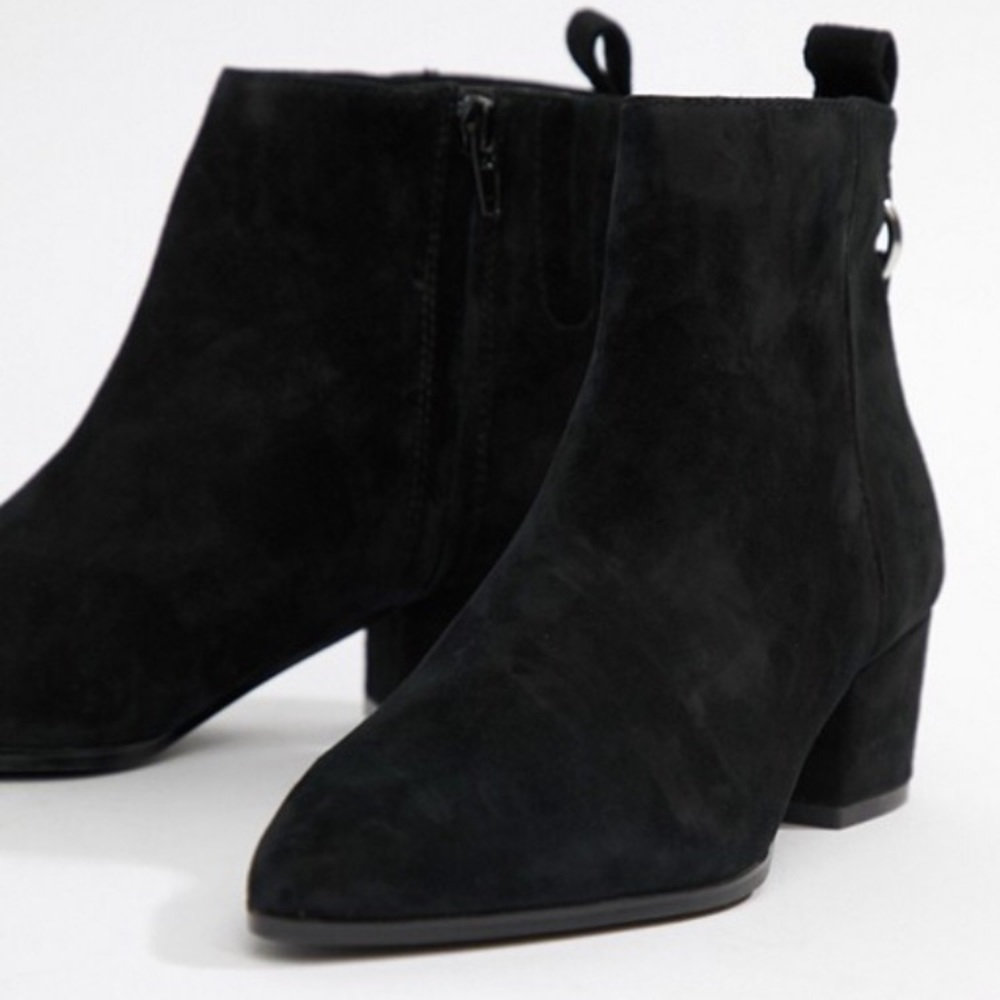 Steven by Steve Madden “Clever” suede bootie
